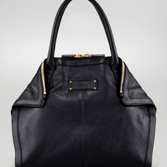 Alexander McQueen Handbags - Alexander McQueenLeather De-Manta Tote Bag, Mini